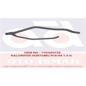 Resim IBRAS 11313 KALORİFER HORTUMU R9 R19 1.4 IE 