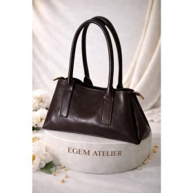 Resim Egem Atelier Modern El ve Omuz Kol Çantası 