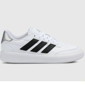 Resim adidas IF6493 Adidas COURTBLOCK Kadın Spor Ayakkabı FTWWHT/CBLACK/SILVMT 