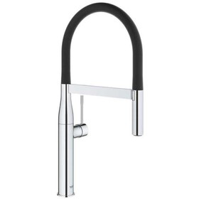 Resim Grohe Eviye Bataryası Spiralli 2 Fonk Essence Krom/siyah-30294000 