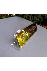 Resim Yönline Gold Seri Masa Üstü Isimlik 