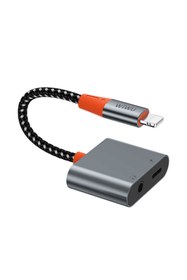 Resim WIWU LT07 Lightning To 3.5mm Aux Çevirici Ses Adaptörü 
