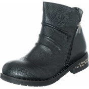 Resim K731-1 Siyah Özel Seri Büyük Numara Kadın Bot 