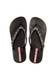 Resim Ipanema Mesh X Kadın Parmak Arası Terlik Siyah-pembe 35/40 Siyah/pembe 