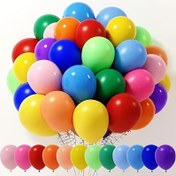 Resim 55 adet, Mat Karışık Renkli Balon Seti, Doğum Günü, Düğün, Sevgililer Günü, Şükran Günü, Anneler Günü, Cadılar Bayramı, Noel, Yeni Yıl, Okul Açılış Töreni, Mezuniyet Sezonu, Ev Dekorasyonu, Balon Düzenlemesi, Balon Partisi için Çok Uygun 