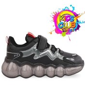 Resim Cool Fred-25 Bosst Ortopedik Taban Unisex Çocuk Spor Ayakkabı Siyah 
