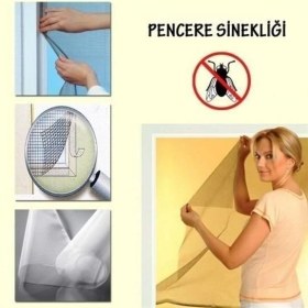 Resim Ankaverse® Pratik Pencere Sinekliği (70X125 Cm) 