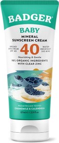 Resim Badger Bebek Güneş Kremi SPF40 87 ml 