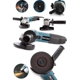 Resim Steiner Germany Technology 2600 W Professional 6 Kademe Devir Ayarlı Avuç Içi Taşlama Makinesi 125MM 