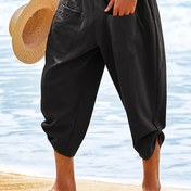 Resim Erkek Bej Pantolon - Sade Kesim Harem Pantolon, Yan Cebi, Plaj, Rahat Geziler, Rahat Giyim - Formalite Yok Pantolon, Plaj Pantolonu, Rahat Kıyafet, Minimalist Tasarım, Nefes Materyal, Rahat Pantolon, Açık Hava Eğlencesi, Harem Stili, Hafif Pantolon, Elastik Bel, Rahat Giyim, Rahat Kıyafet, Yan Cebi, Nefes Materyal, Rahat Pantolon, Yaz Giyim 
