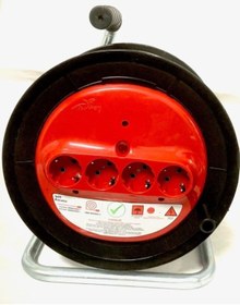 Resim 50 Metre 3x2.5 Makaralı Uzatma Ara Kablosu 50 M 