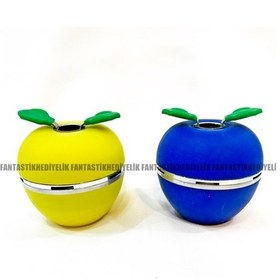 Resim Elma Silikon Çelik Dişi Nargile Lülesi Yanmaz Nartas Cezve Folyo 