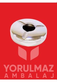 Resim Çelik Kapaklı Havuzlu Küllük Rüzgar Önleyici, Koku Tutmaz, Dayanıklı Metal Tasarım 