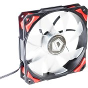 Resim ID-Cooling PL-12025-R 12CM 4pin Pwm Kırmızı Kasa Fanı 