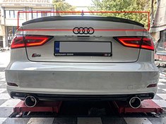 Resim Audi A3 8V 2013-2016 Sedan Spoiler 