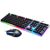 Resim Jms Usb Kablolu RGB Klavye & Mouse Seti 