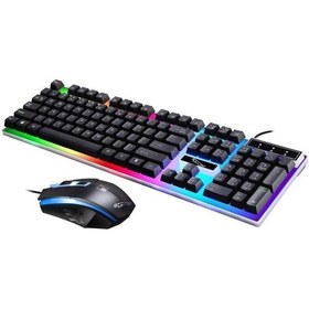 Resim Jms Usb Kablolu RGB Klavye & Mouse Seti 