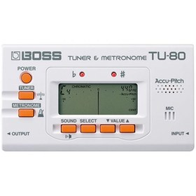 Resim Boss TU-80-WH Chromatic Tuner 