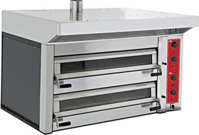 Resim EMP.GF.01-D Gold Midi Pizza Fırını-Çift Katlı-Elektrikli-iç ölçü:70x70 cm 