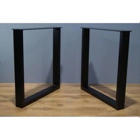 Resim İlgitrafik Masa Ayağı Kütük Bahçe Mobilya Ayakları Metal Masa Ayak 50X75 Cm (436741892) 