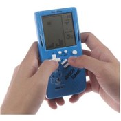 Resim Tenfowee Eğitici Tetris Oyun Makinesi: Büyük Ekranlı, Çok İşlevli, Mavi Renk, Pil İle Çalışan Çocuk Oyuncak 