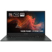 Resim ASUS Vivobook Amd Ryzen 5-7520u 16gb 512gb Ssd 15.6" Fhd Freedos Laptop E1504fa-nj1465 