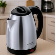 Resim teknotrust Gri 1.8 Lt Çelik Su Isıtıcı, Dayanıklı ve Şık Tasarım 