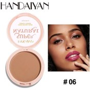 Resim 8 Renk Mat Yüz Preslenmiş Pudra 24 Saat Yağ Kontrolü Doğal Ayar Pudrası 06 C01 