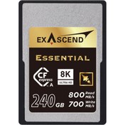 Resim Exascend 240GB Essential Cfexpress Type-A Hafıza Kartı 