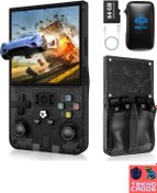 Resim beboncool R36 MAX Linux Açık Kaynak 18000+ OYUNLU Retro Arcade El Konsolu Atari 