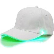 Resim Xphonestore LED Işıklı Şapka - Beyaz (Yurt Dışından) 