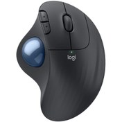 Resim logitech ERGO M575s Kablosuz Trackball Pc/Mac Için Ergonomik Mouse - Siyah 
