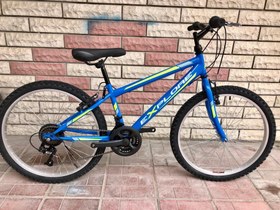 Resim Ümit Explore V-Fren 24 Jant Mavi Lime / Bisiklet 