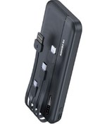 Resim 10000 Mah Micro Type-c Usb Lightning 4 Kablolu Hızlı Kablosuz Şar Çok Renkli 