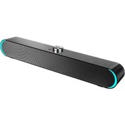 Resim Ankatek Vkemall V-183 Usb Subwoofer Stereo Soundbar Ses Sada Kablolu Hoparlörü Hoparlör Çalar Bluetooth Bilgisayar Cj - Gümüş 