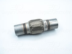 Resim Universal Egzoz Spirali 51x120x220 mm Uyumlu Esnek Tamir Borusu 