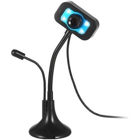 Resim Trendooze Siyah Usb Webcam 80mp Cmos 30fps, Azaltıcı Mikrofonlu, Gece Kullanımı, 360 Derece Dönem, Otomatik Odaklama - Konfera 