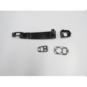 Resim Peugeot 307 2001-2005 Ön Kapı Dış Açma Kolu Sol Siyah Tw Oem No:9101w4 