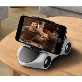 Resim Uslucan Alışveriş Araba Tasarımlı Araç İçi 360 Derece Telefon Tutucu 