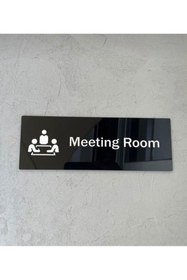 Resim Yönline Foil Serisi Toplantı Odası Kapı İsimliği 