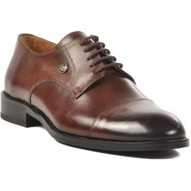 Resim Pierre Cardin 114006 M Kahverengi Hakiki Deri Erkek Klasik Ayakkabı Kahverengi 