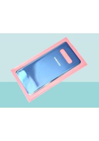 Resim Samsung Galaxy S10 Plus Uyumlu Arka Kapak Batarya Kapağı - Mavi Çok Renkli 