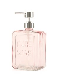 Resim Pure Soap Cam Sıvı Sabunluk - Asorti - 21x9 Cm Çok Renkli 