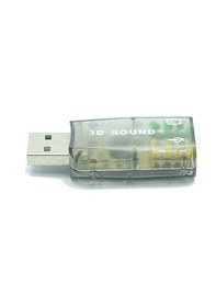 Resim Usb 2.0 Ses Kartı Microfon Ve Kulaklık Çevirici 