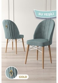 Resim Canisa Concept Ritim Serisi 1.sınıf Babyface Kumaş Doğal Ahşap Ayak Beyaz Kafesli 1 Adet Su Yeşili Sandalye Sandalye Su Yeşili Ayaklar Doğal Ahşap 