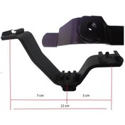 Resim Üçlü Flaş Kızağı-V Tİpi Flaş Kızağı-V Tİpi Braket- Üçlü Braket 