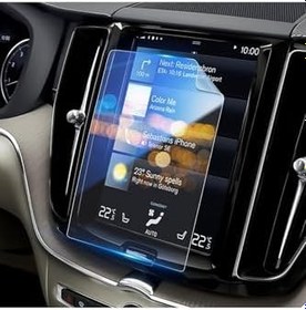 Resim Volvo XC40 ile uyumlu 2021-2024 Model 8.7 inç Multimedya ve Navigasyon 9H Nano Ekran Koruyucu 