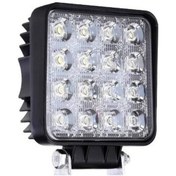 Resim 1 Adet 16 Ledli Off Road Sis Farı Çalışma Lambası 12 Volt 