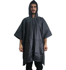 Resim Savage Panço Yağmurluk 11015 Siyah Çok Renkli 