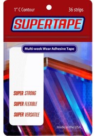 Resim True Tape Supertape Protez Saç Bandı Oval 1"C (2.5Cm-7.5Cm) 